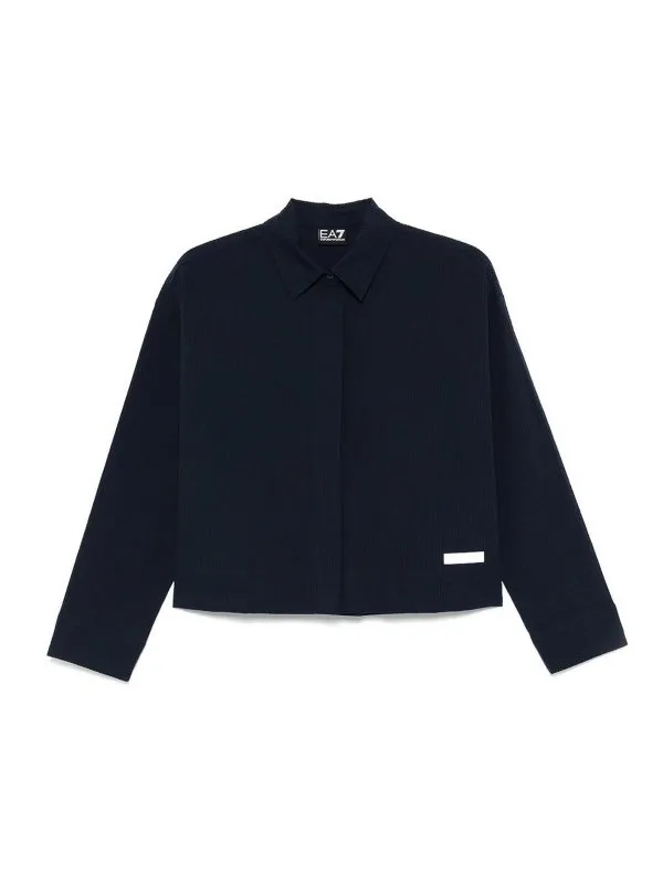 EA7 Emporio Armani Chemise - Bleu - Bleu | 7W000162AF12506UB102