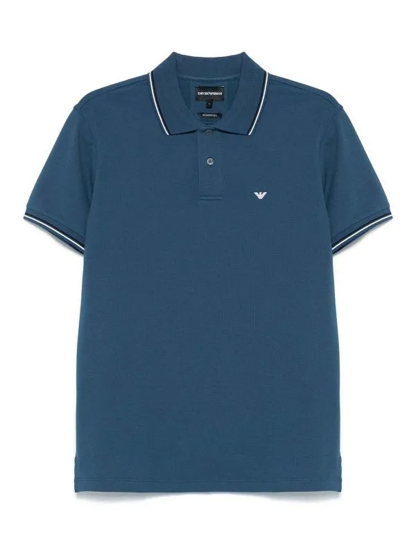 Emporio Armani Polo - Bleu - Bleu - Homme | 8N1FB41JPTZSB150