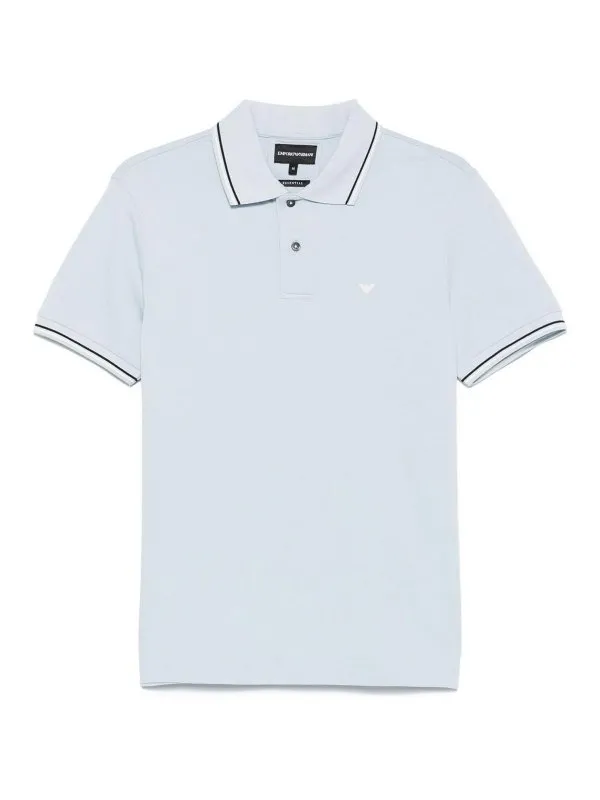 Emporio Armani Polo - Bleu - Bleu - Homme | 8N1FB41JPTZU9378