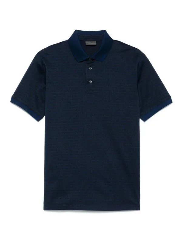 Emporio Armani Polo - Bleu - Bleu - Homme | EM000788AF12916FB224