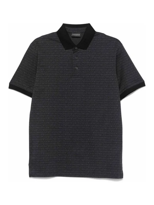 Emporio Armani Polo - Noir - Noir - Homme | EM000788AF12916FC176