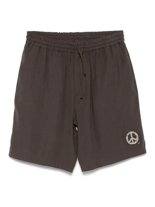 Emporio Armani Short - Marron Foncé - Homme | EM001685AF13850U6027