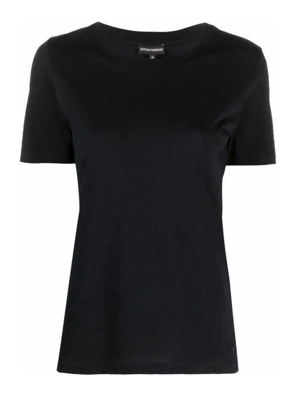Emporio Armani T-Shirt - Noir - Noir - Femme | 8N2T922J87Z0999