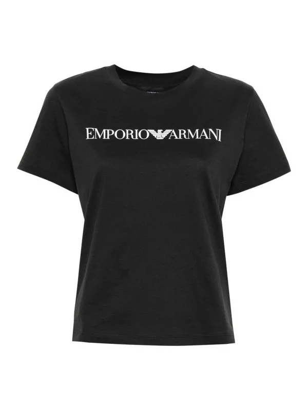 Emporio Armani T-Shirt - Bleu - Bleu - Femme | 8N2T9C2J53ZF903
