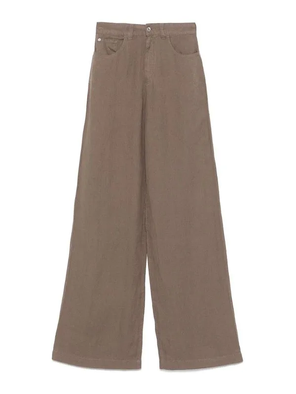 Emporio Armani Pantalons Décontractés - Marron | EW000749AF12679U6195