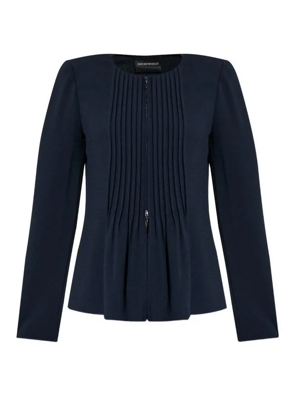 Emporio Armani Blazer - Bleu - Bleu - Femme | EW000850AF12514UB115