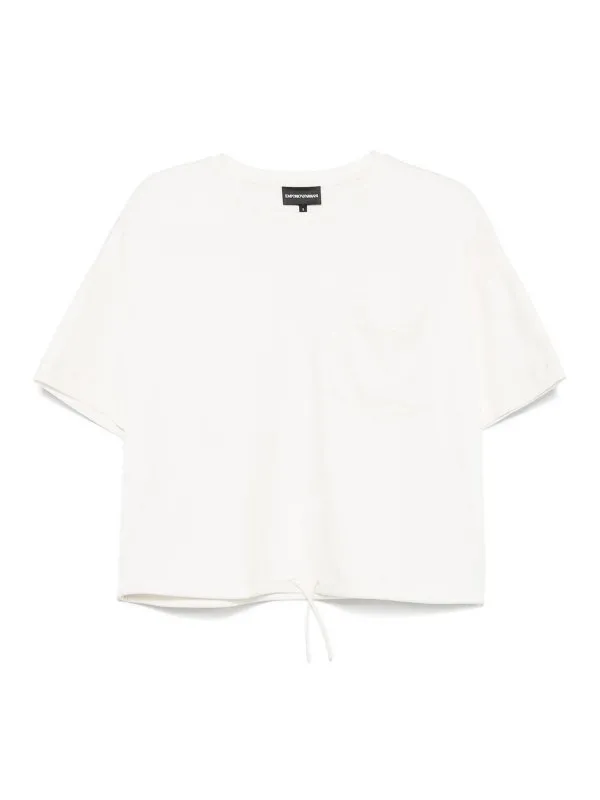 Emporio Armani T-Shirt - Blanc - Blanc | EW000891AF12545U0006