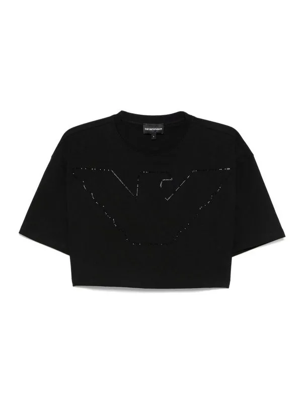 Emporio Armani T-Shirt - Noir - Noir - Femme | EW000897AF12573UC001