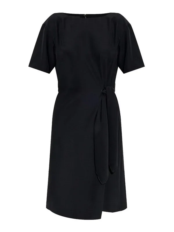 Emporio Armani Robe Au Genou - Noir - Noir | EW001538TE14039UC001