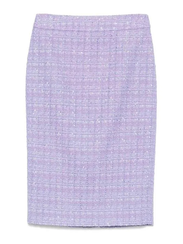 Emporio Armani Jupe Midi - Violet Clair | EW001453AF12520UA036