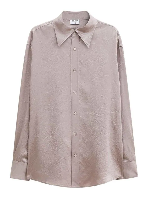 Filippa K Chemise - Beige - Beige - Femme | 313278934