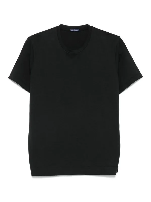 Finamore 1925 T-Shirt - Noir - Noir - Homme | POSITANO23