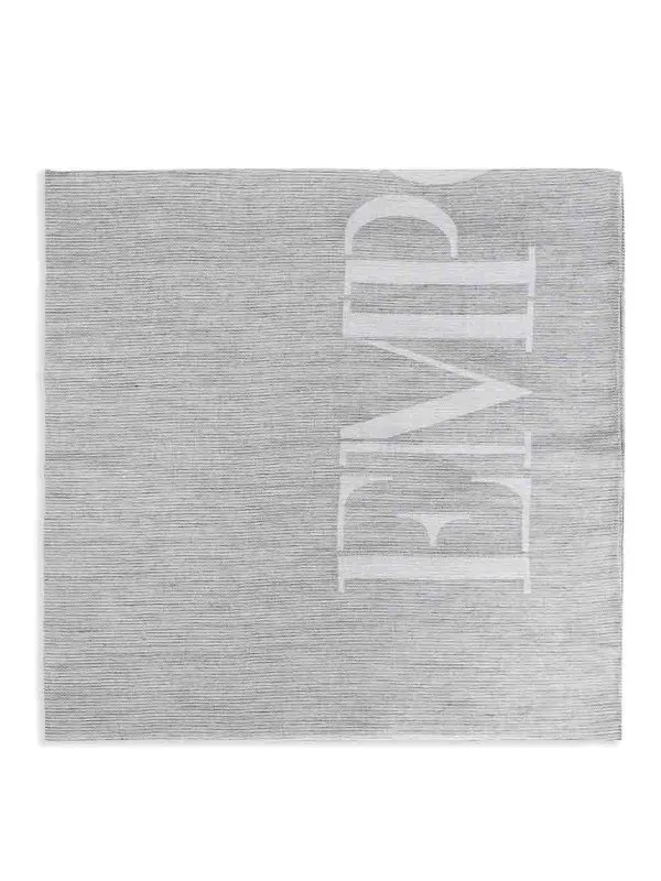 Emporio Armani Écharpe - Gris - Gris | EM002114AF16027U8033