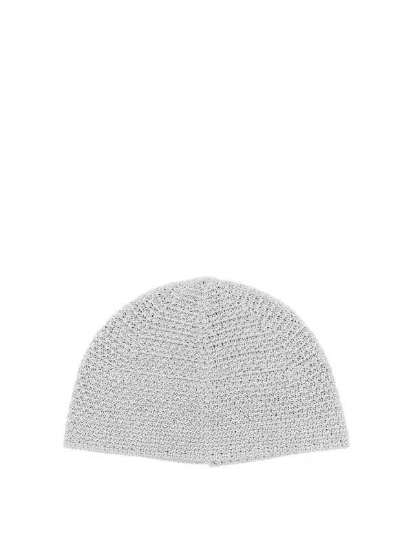 Emporio Armani Bonnet - Gris Clair - Femme | EW001187AF13620U8012