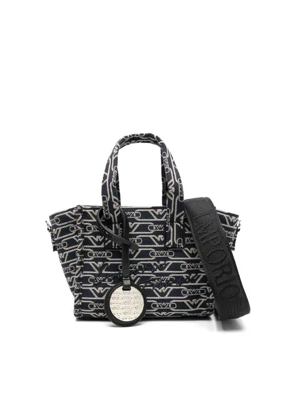 Emporio Armani Sac Cabas - Bleu - Bleu | EW000371AF12993FB237