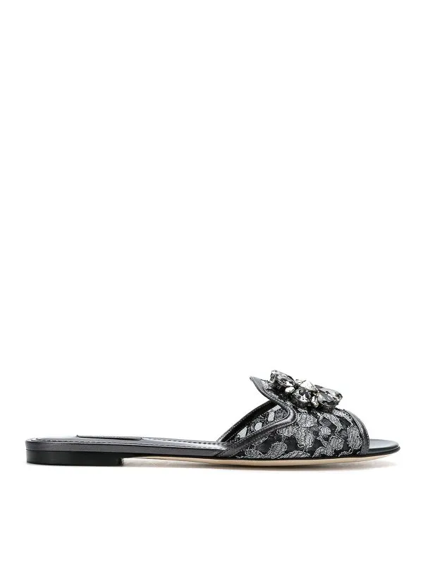 Dolce & Gabbana Sandales - Argent - Argenté | CQ0023AE63787505