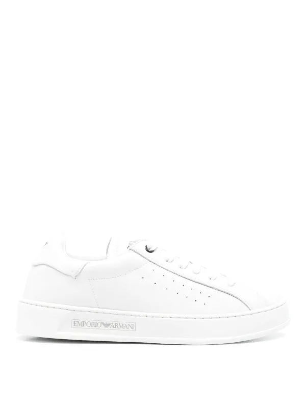 Emporio Armani Baskets - Blanc - Blanc - Femme | X3X241XR37500001