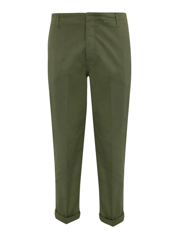 Dondup Pantalons Décontractés - Vert - Vert | UP521GS0096UPTD606