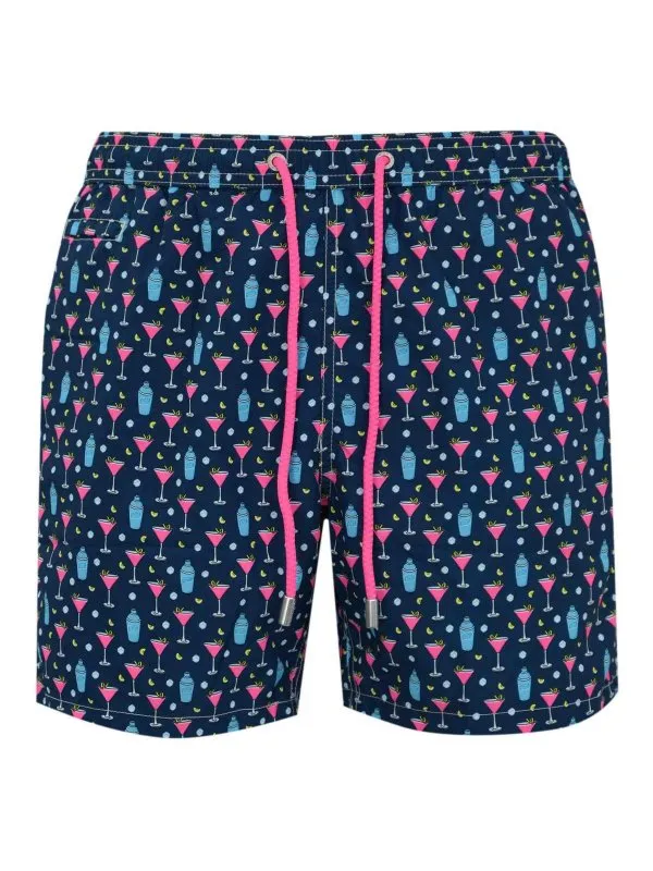 Mc2 Saint Barth Short De Bain - Bleu | LIGHTINGMICROFANTASY00070HCOSMO61