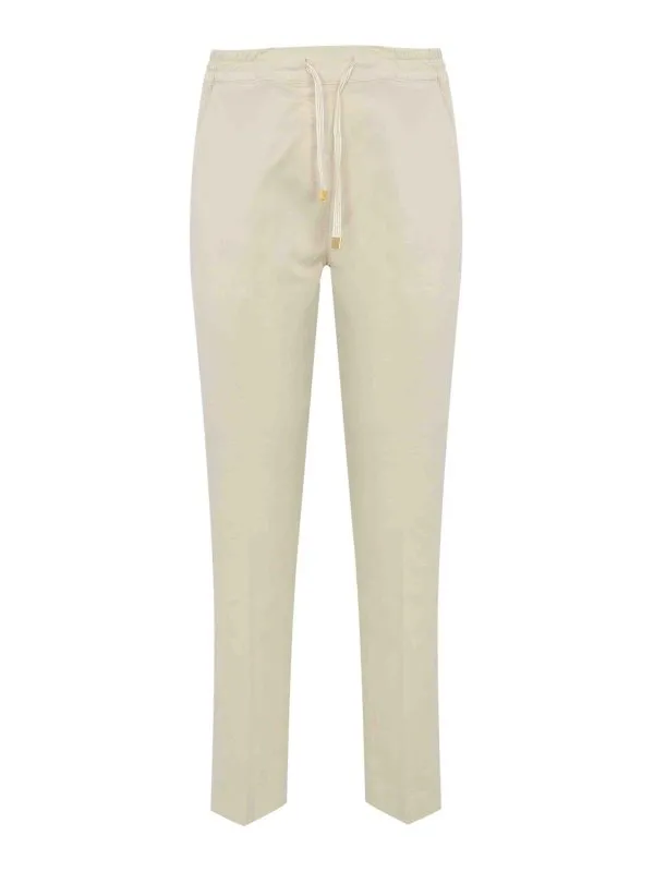 Re-Hash Pantalons Décontractés - Crème - Crème | P3352U0460ADV