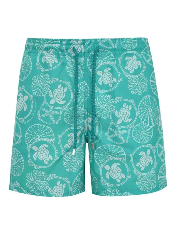 Vilebrequin Short De Bain - Vert Foncé - Homme | MOOREACB115431