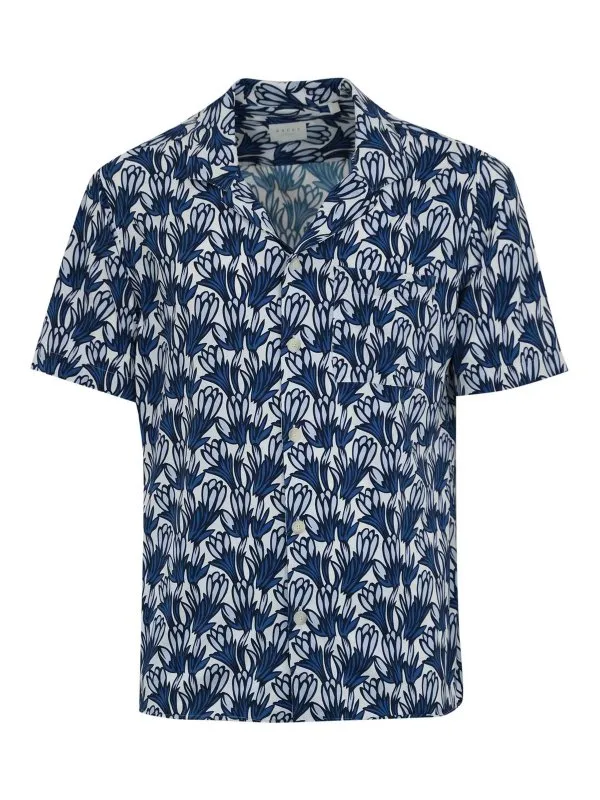 Xacus Chemise - Bleu - Bleu - Homme | 81626ACT440MM001