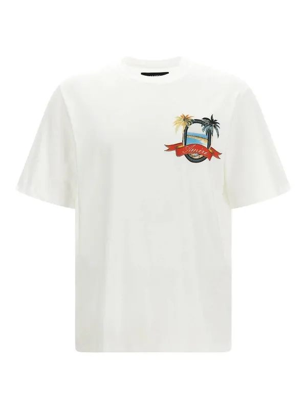 Amiri T-Shirt - Blanc - Blanc - Homme | AMJYTE1217IVORY
