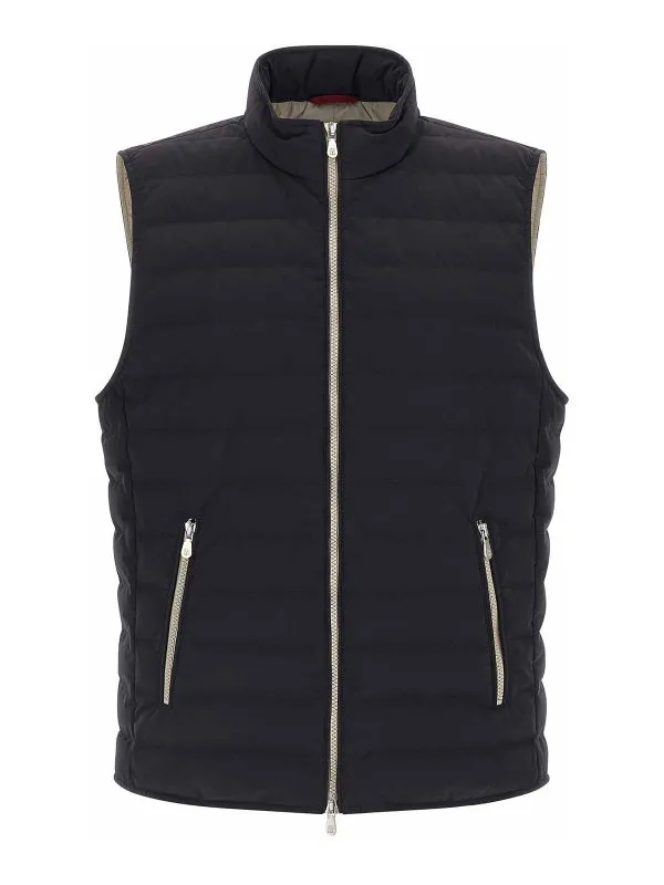 Brunello Cucinelli Gilet - Bleu - Bleu - Homme | MM4911797CVL16