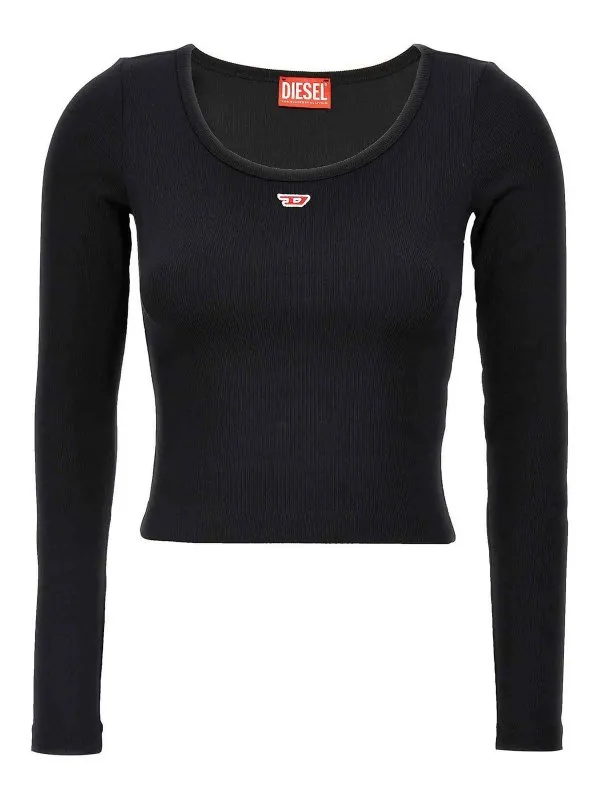 Diesel Top - Noir - Noir - Femme | A051060EJAI9XX | thebs.com