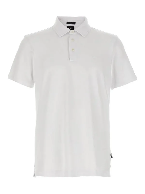 Hugo Boss Polo - Blanc - Blanc - Homme | 50471335100 | thebs.com