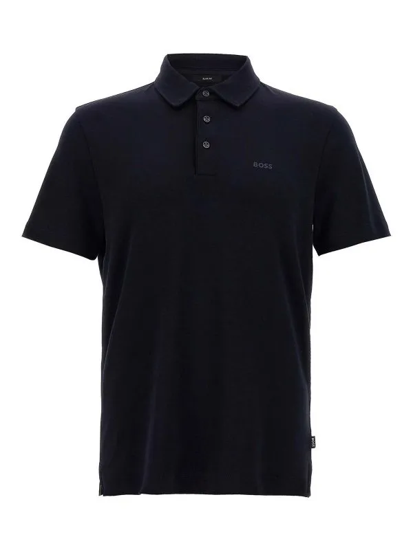 Hugo Boss Polo - Bleu - Bleu - Homme | 50471335404 | thebs.com