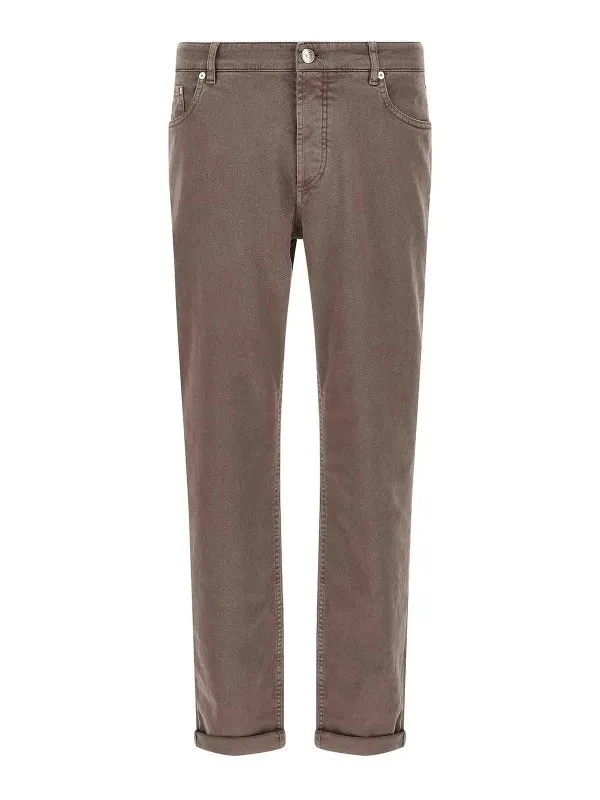 Brunello Cucinelli Jean Bootcut - Beige - Beige | M277UD3210C7025