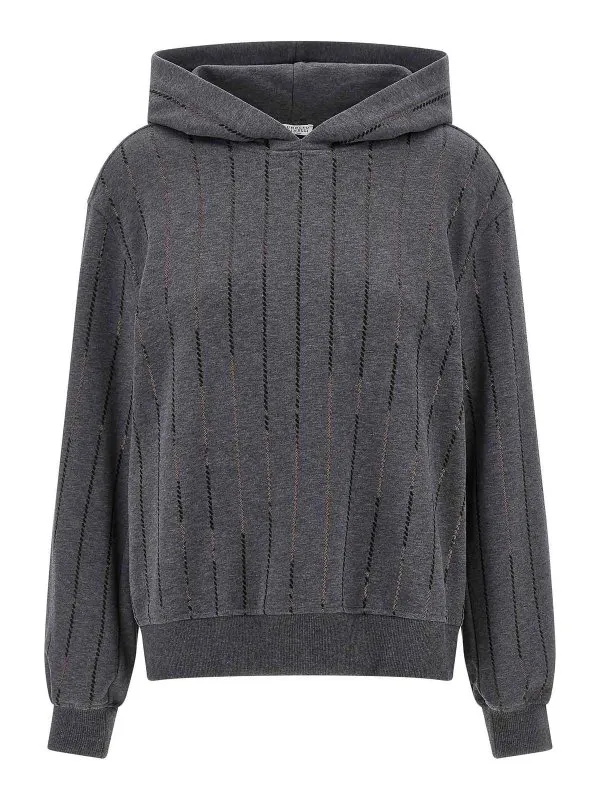 Brunello Cucinelli Sweat-Shirts - Gris - Gris | MN05NSO809C8125