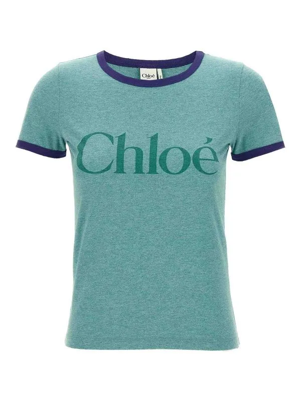 Chloe' T-Shirt - Vert - Vert - Femme | CH25AJH2417397X