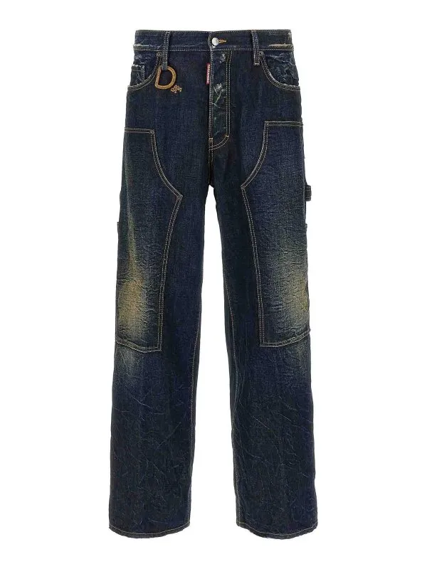 Dsquared2 Jean Bootcut - Bleu - Bleu - Homme | S74LB1761D30011470