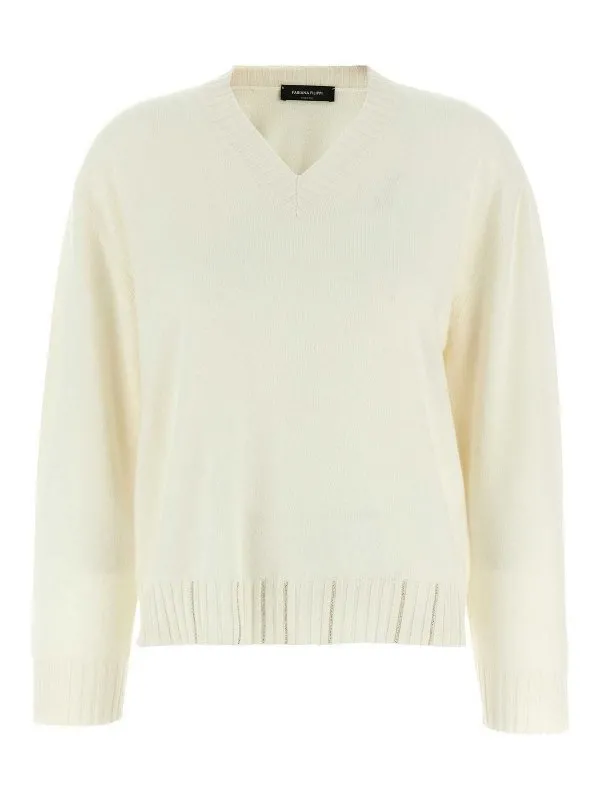 Fabiana Filippi Pull Col Rond - Beige - Beige | MAD215F015L51725