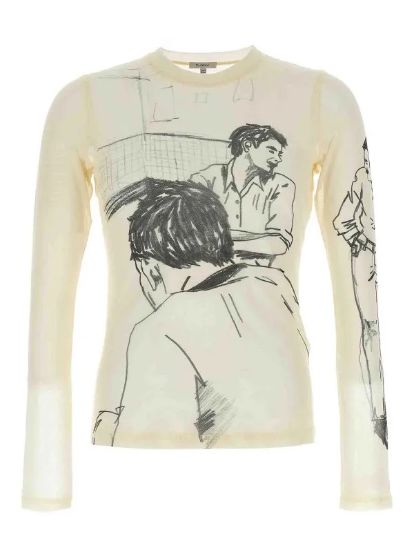 J.W. Anderson T-Shirt - Blanc - Blanc - Homme | JO0234PG1814002