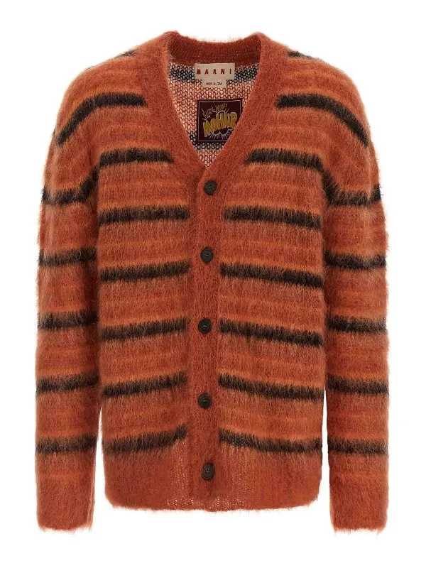 Marni Cardigan - Orange - Orange - Homme | CDMG0051Q0UFU174RGM38