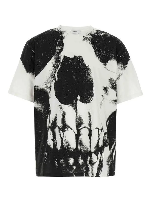 Alexander Mcqueen T-Shirt - Blanc - Blanc - Homme | 815067QTAC50909
