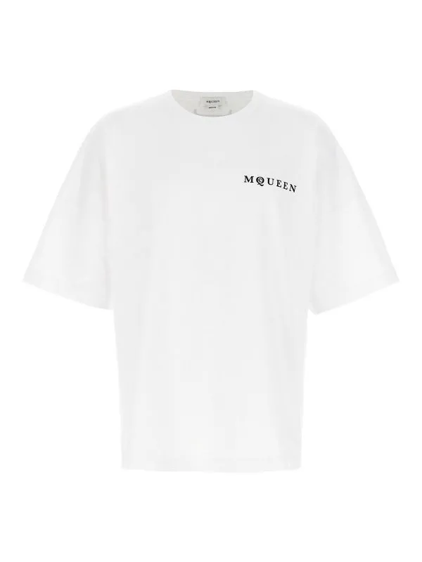 Alexander Mcqueen T-Shirt - Blanc - Blanc - Homme | 828434QTADE0909