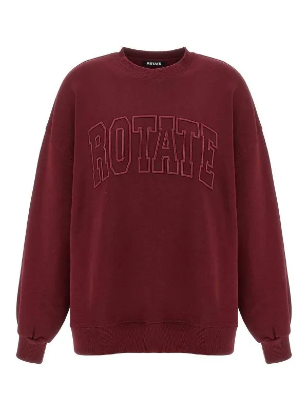 Rotate Birger Christensen Sweat-Shirts - Rouge Brun | 11437627342734