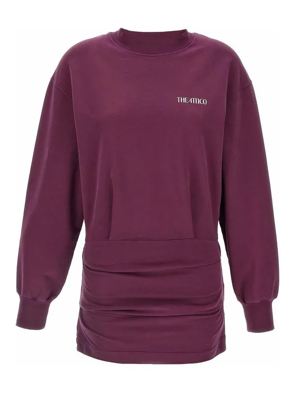 The Attico Robe Courte - Rouge Brun - Rouge Brun | 251WCA00393114