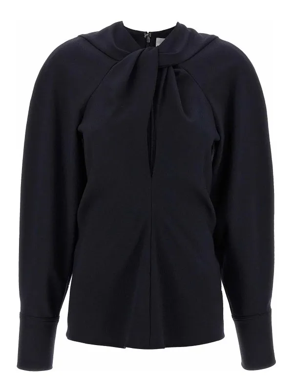 Victoria Beckham Blouse - Bleu - Bleu - Femme | 1325WTP006590BNAVY