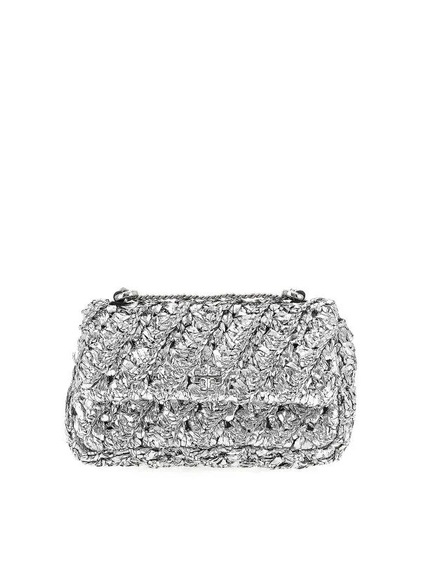 Tory Burch Sac Porté Épaule - Argent - Argenté | 169112040