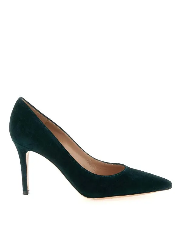 Gianvito Rossi Chaussures À Talon - Vert | G2458085RICCAMHUNT
