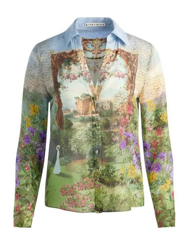 Alice+Olivia Chemise - Multicolore - Multicolore | CC504P23052B341