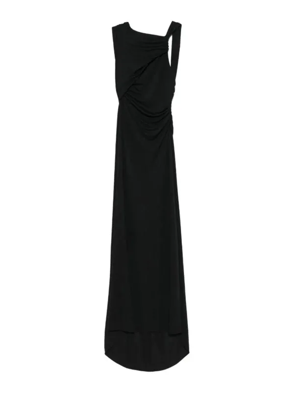 The Andamane Robe Au Genou - Noir - Noir | T170113ATJP073001
