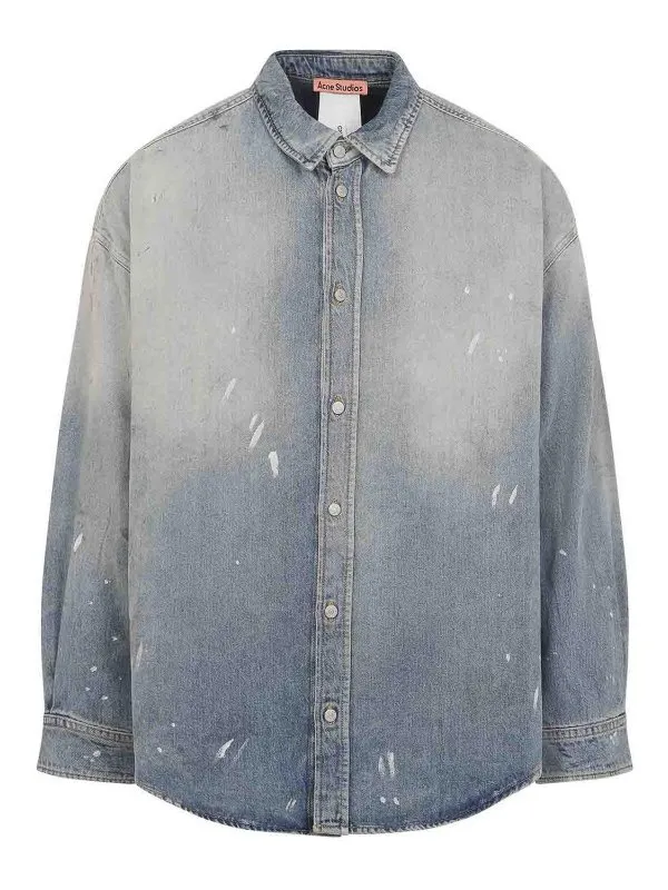 Acne Studios Chemise - Bleu Clair - Bleu Clair - Homme | CB0103228