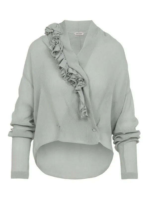 Alberta Ferretti Blouse - Gris Clair - Gris Clair | 021366170483