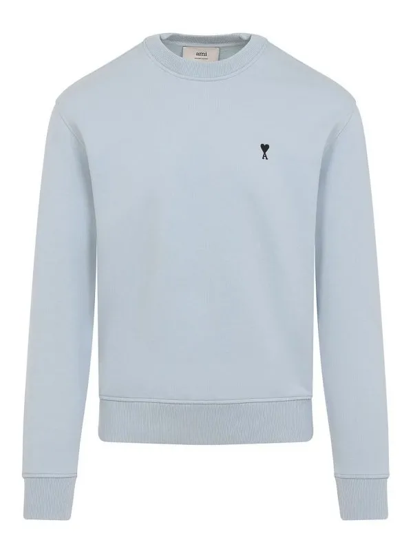 Ami Paris Sweat-Shirts - Bleu Clair - Bleu Clair | HSW7637304506
